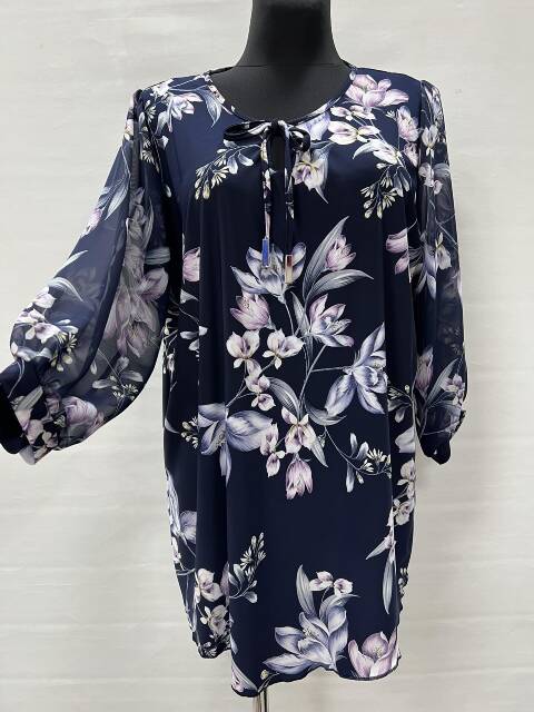 Bluzka damskie 7372 1 kolor 54-60 (towar polskie) 1