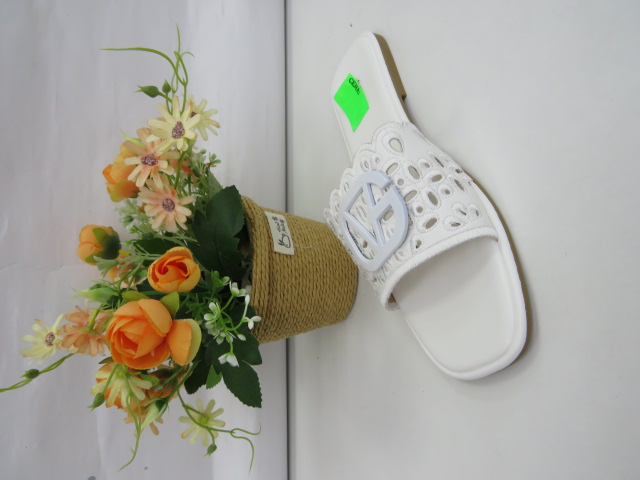 Klapki Damskie 5269 WHI 36-41 1