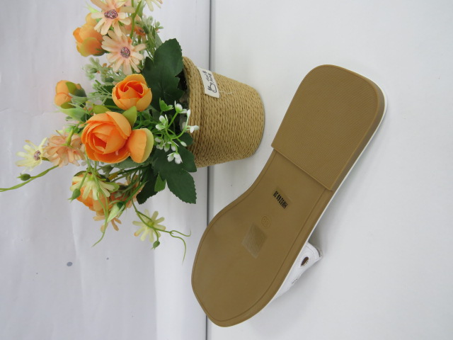 Klapki Damskie 5269 WHI 36-41 2