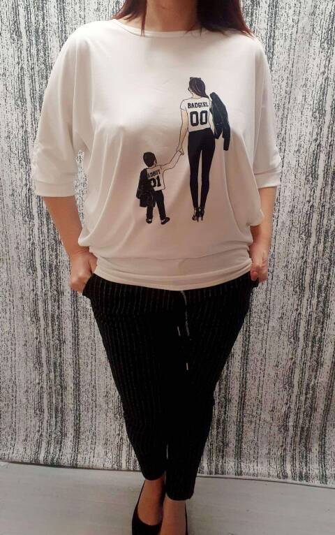 Bluzka damskie 7380 Mix kolor Standard (towar polskie) 1