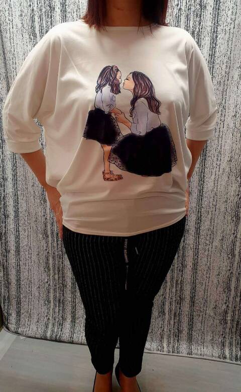 Bluzka damskie 7381 Mix kolor Standard (towar polskie) 1