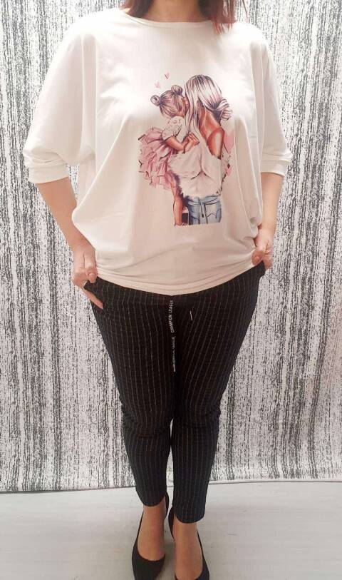 Bluzka damskie 7385 Mix kolor Standard (towar polskie) 1