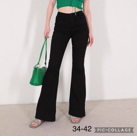 Jeansy damskie 7392 1 kolor 34-42