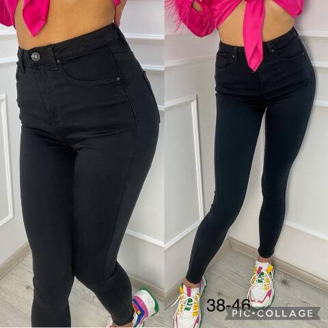 Jeansy damskie 7395 1 kolor 38-46 1