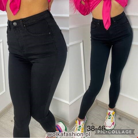 Jeansy damskie 7395 1 kolor 38-46