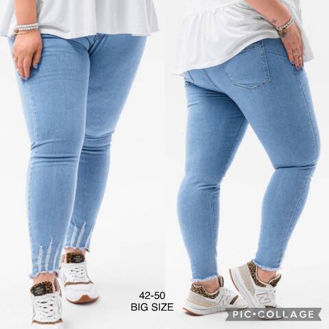 Jeansy damskie 7397 1 kolor 42-50 1
