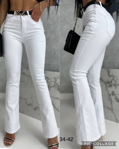 Jeansy damskie 7402 1 kolor 34-42 1