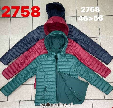 Kurtka wiosena damskie 2758 1 kolor 46-56 (towar china)