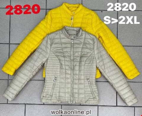 Kurtka wiosena damskie 2820 1 kolor S-2XL (towar china)