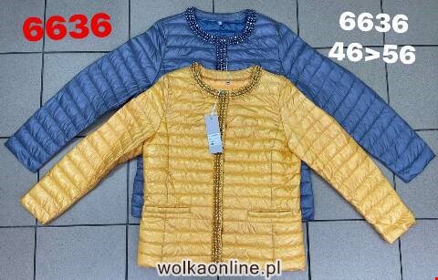 Kurtka wiosena damskie 6636 1 kolor 46-56 (towar china)