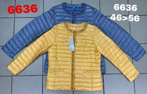 Kurtka wiosena damskie 6636 1 kolor 46-56 (towar china) 1