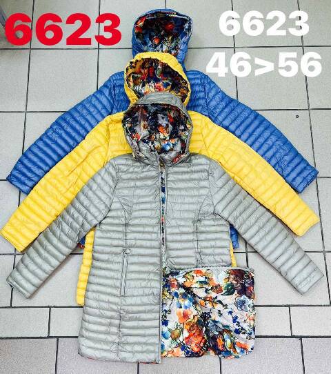 Kurtka wiosena damskie 6623 1 kolor 46-56 (towar china) 1