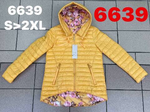 Kurtka wiosena damskie 6639 1 kolor S-2XL (towar china) 1