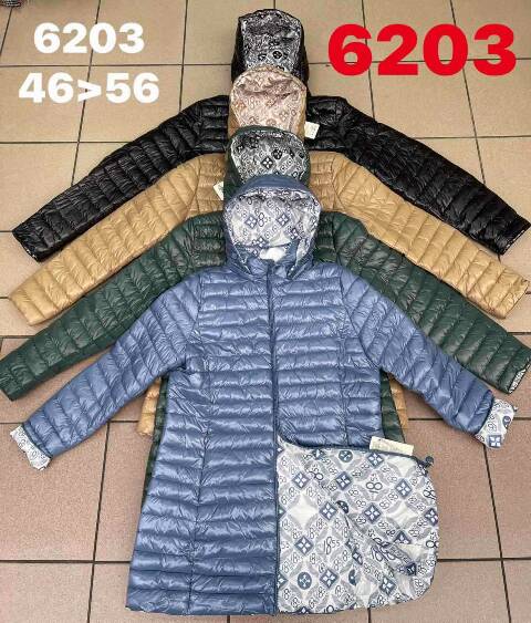 Kurtka wiosena damskie 6203 1 kolor 46-56 (towar china) 1
