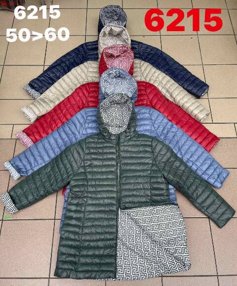 Kurtka wiosena damskie 6215 1 kolor 50-60 (towar china) 1