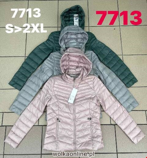 Kurtka wiosena damskie 7713 1 kolor S-2XL (towar china)