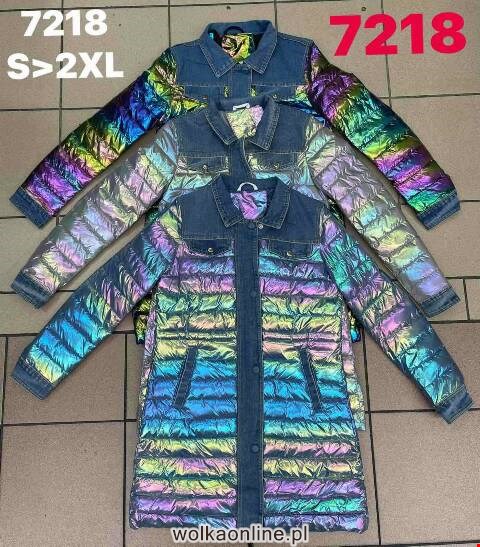 Kurtka wiosena damskie 7218 1 kolor S-2XL (towar china)