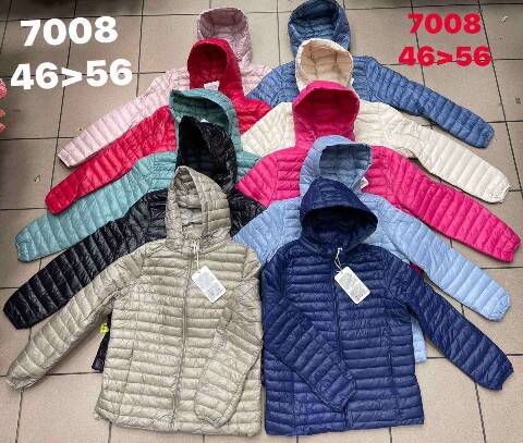 Kurtka wiosena damskie 7008 1 kolor 46-56 (towar china) 1