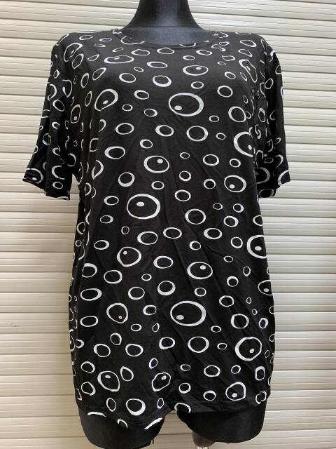 Bluzka damskie 7545 1 kolor L-4XL (towar polskie)