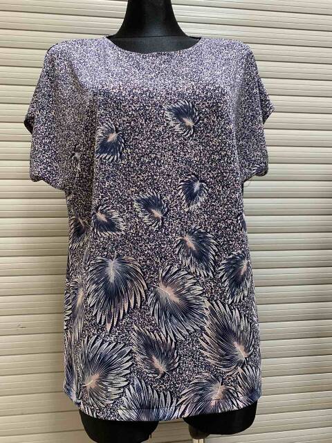 Bluzka damskie 7550 1 kolor L-4XL (towar polskie)