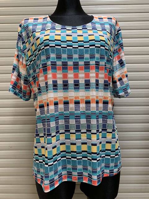 Bluzka damskie 7552 1 kolor L-3XL (towar polskie)