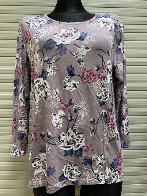 Bluzka damskie 7557 1 kolor L-4XL (towar polskie)