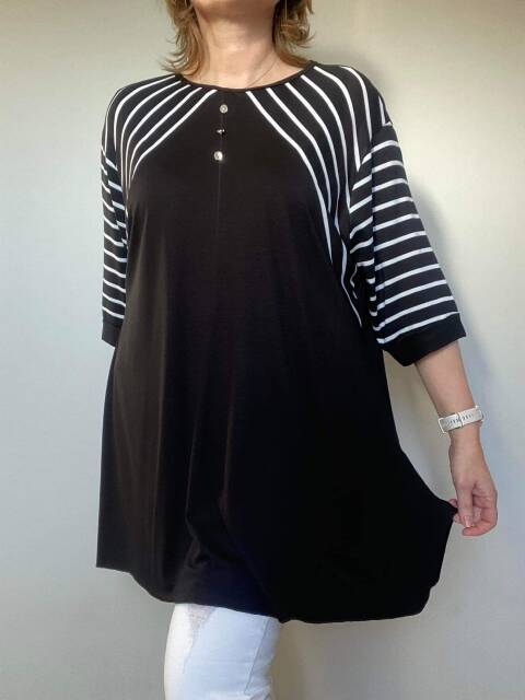 Tunika damskie 7571 Mix kolor Standard (towar polskie)