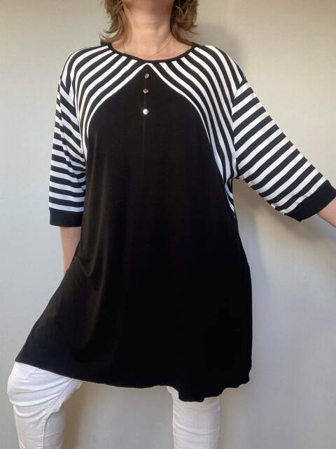 Tunika damskie 7572 Mix kolor Standard (towar polskie) 1