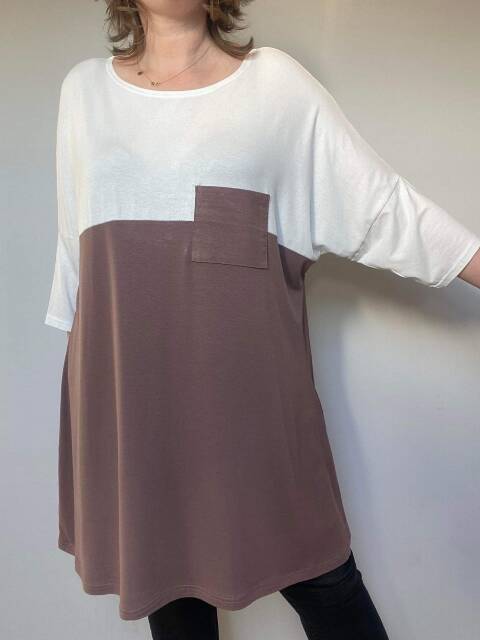 Tunika damskie 7577 Mix kolor Standard (towar polskie) 1