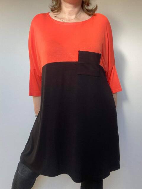 Tunika damskie 7579 Mix kolor Standard (towar polskie)