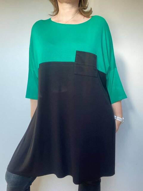 Tunika damskie 7583 Mix kolor Standard (towar polskie)