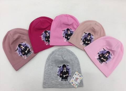 Czapka dziewczęca 7627 Mix kolor Standard 1