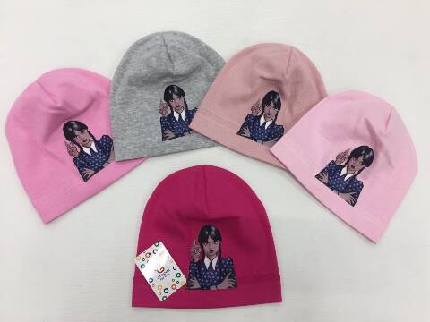 Czapka dziewczęca 7630 Mix kolor Standard 1