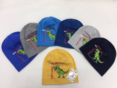 Czapka chłopięca 7638 Mix kolor Standard