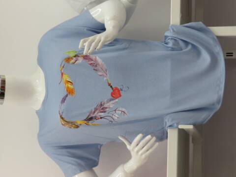 Bluzka damskie 8283 Mix 3 kolor M-2XL 1