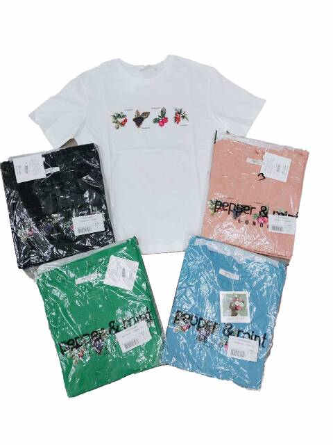 Bluzka damskie 8732 Mix Kolor S-L (towar tureckie)