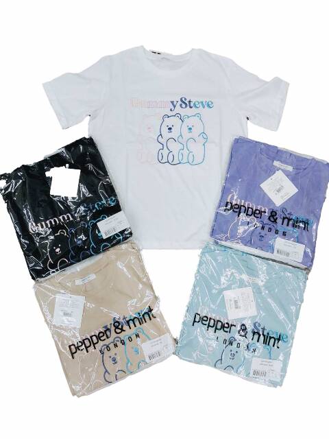 Bluzka damskie 8743 Mix Kolor S-L (towar tureckie)