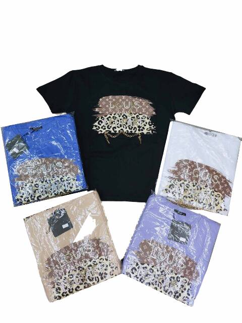 Bluzka damskie 8756 Mix Kolor S-L (towar tureckie)