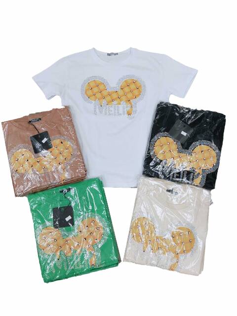 Bluzka damskie 8761 Mix Kolor S-L (towar tureckie)