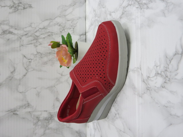 Półbuty Damskie 61563 RED 36-41