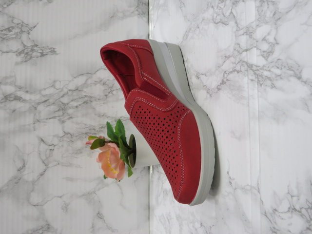 Półbuty Damskie 61563 RED 36-41 1