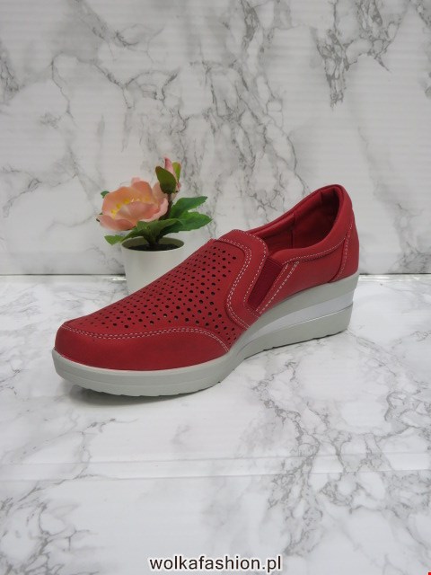 Półbuty Damskie 61563 RED 36-41 1