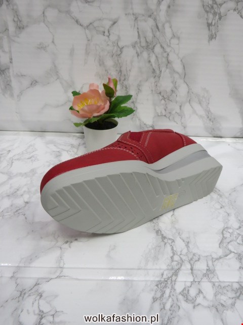 Półbuty Damskie 61563 RED 36-41 2