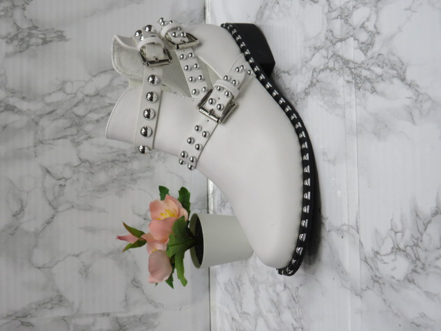 Botki Damskie 6078 WHITE 36-41