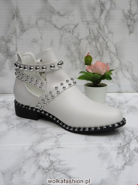 Botki Damskie 6078 WHITE 36-41 1