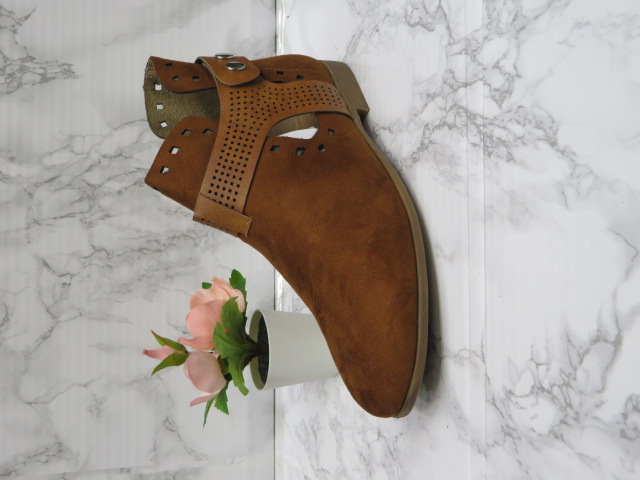 Botki Damskie  FN-228 CAMEL 36-41