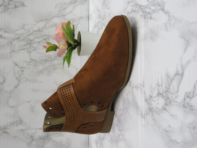 Botki Damskie  FN-228 CAMEL 36-41 1