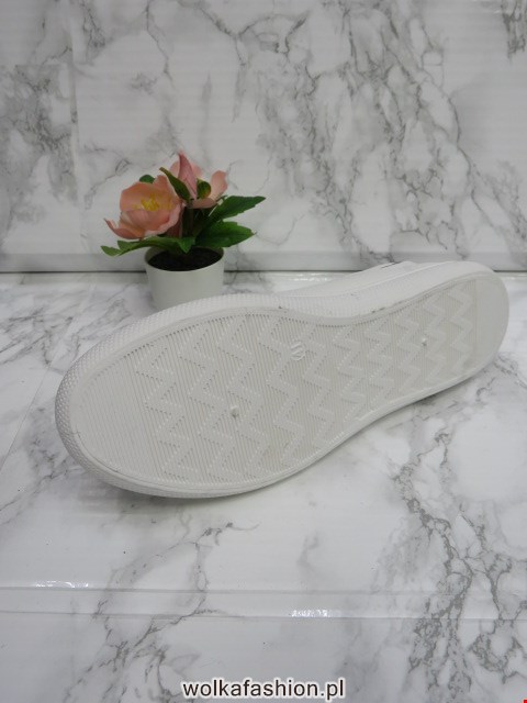 Trampki Męskie 16-181 WHITE/BLACK 40-45 2