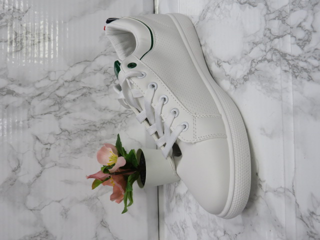 Trampki Męskie 16-181 WHITE/GREEN 40-45 1