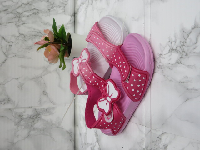 Sandały Dziecięce 308-1 FUXI/PINK/W.PINK 24-29 MIX KOLOR 1